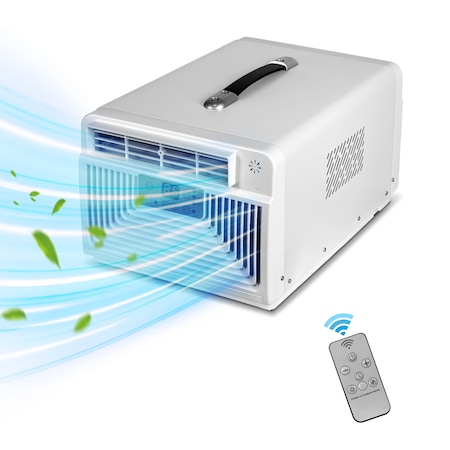 Edendirect 2500 BTU Portable Air Conditioner Cools 150 sq. ft. with Remote, Heater, Dehumidifier for Tent,  ZR-K6-2