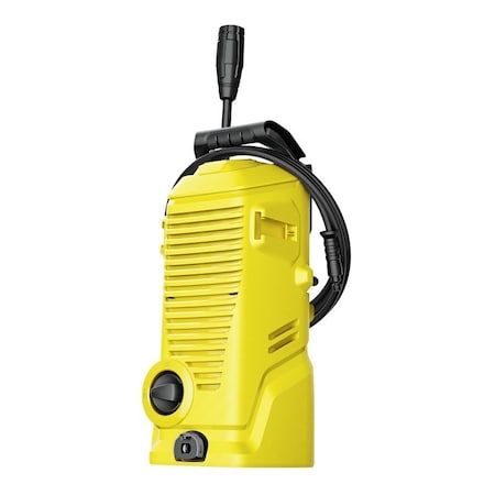 Karcher Electric Pressure Washer, 1-Phase, 12.5 A, 120 V, Axial Pump, 1700 psi Operating, 1.45 gpm, Yellow 1.600-027.0