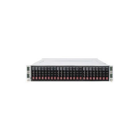 Supermicro SuperServer Eight Node Intel Atom D525 720W 2U RackmountServer SYS-2015TA-HTRF