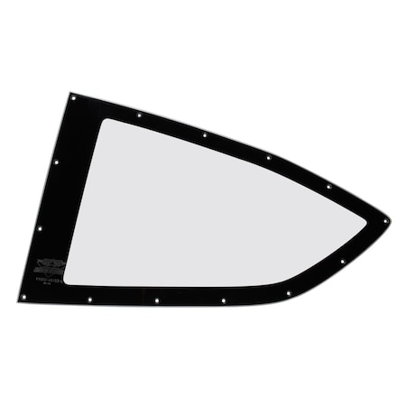 Five Star Mfg 2019 LM Quarter Left Cut Drilled Window with Blackout FIV11002-65153-L