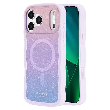 Kate Spade Wavy Magsafe Case For Apple Iphone 17 Pro Max - Opal Glitter KS057256