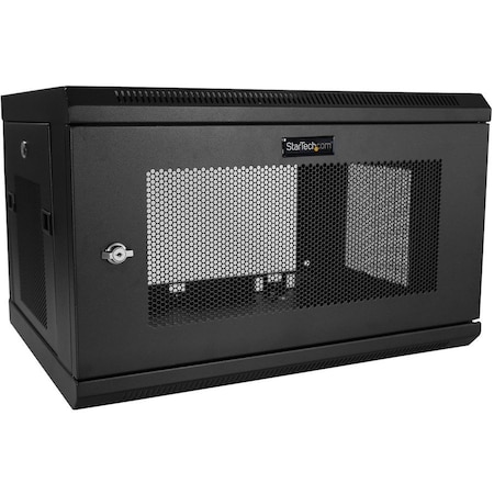Startech.Com WALL-MOUNT SERVER RACK FOR RACKMOUNT EQUIPMENT - SMALL DATA RACK FEATURES A DESI RK616WALM
