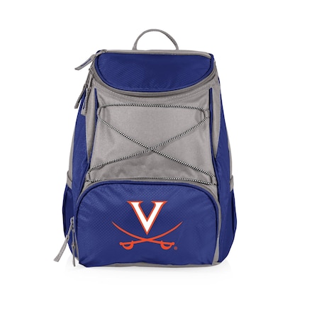 Picnic Time Family Of Brands NCAA Virginia Cavaliers PTX Backpack CoolerNavy Blue with Gray Accents 633-00-138-594-0