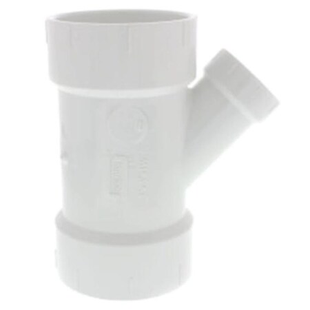 Charlotte Pipe And Foundry PVC 006012400HA 6 X 4 IN REDUCING WYE PVC DWV PVC 00601  2400HA