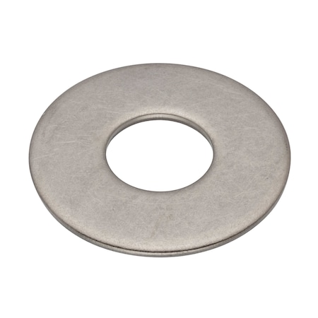 Zoro Select Flat Washer, For Screw Size 3/4 in , Stainless Steel Plain Finish, 2 PK WASB34R316