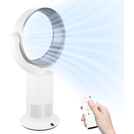 Simple Deluxe 27 Inch Bladeless Tower Fan with Remove, Cooling Fan for Indoor Use, Oscillating Fan for Home Bedro HIFANXBLALES27WS01