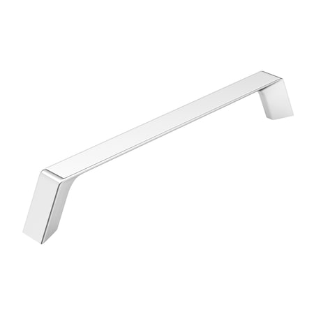 Richelieu 6 5/16 in (160 mm) Center-to-Center Chrome Contemporary Cabinet Pull BP7348160140