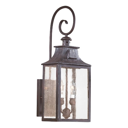 Troy Lighting Newton 2 Light Wall Sconce 23 In. Soft Off Black B9002-SFB