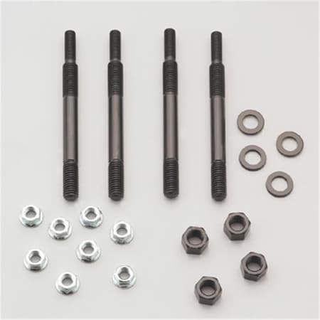 Milodon 81151 0.5 in.Windage Tray Stud Kits for 1968 - 1969 Chevy Bel Air M32-81151