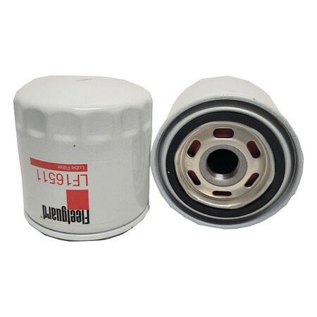 Fleetguard Oil Filter, Spin-On, Cellulose LF16511