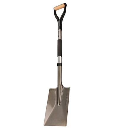 Surtek Shovel With Metal Handle With Inyin Grip, Square PALCM1