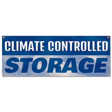 Signmission Climate Controlled Storage, 18 Inch, Banner B-30364