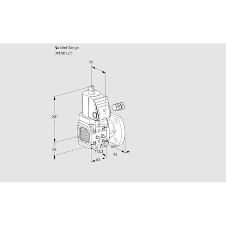 Honeywell Kromschroder VAS3-/50F/NWSR KS88011727