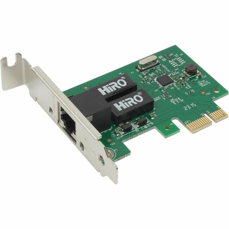 Hiro Low Profile Internal PCI-Express Gigabit Ethernet Card H50304