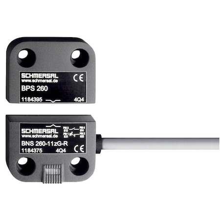 Schmersal Magnetic safety sensors, Pre-wired cable, Bns260-02Z-R Coded, 1M 101184369