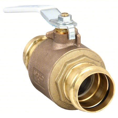 Apollo Valves Manual 2-Way Ball Valve, Press, Bronze 77WLF10801A