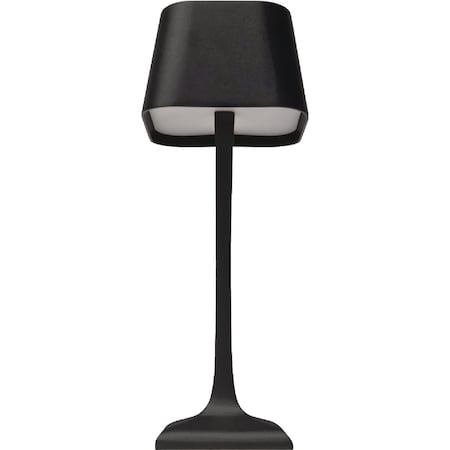 Westek Amerelle Belair Matte Black Rechargeable Indoor/Outdoor LED Lamp BL-3BELA-MB