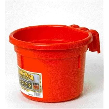 Miller Mfg Inc Hook Over Feed Pail- Red 8 Quart - CPHRED MI37049