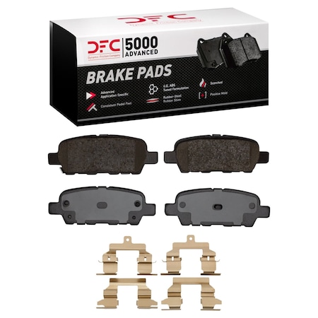 Dfc 5000 Advanced Disc Brake Pad Set,  1551-0905-02