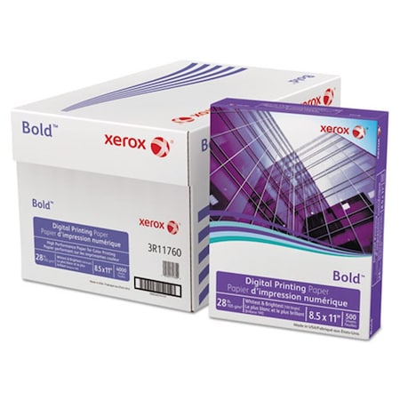 Domtar Paper XER 8.5 x 11 in. Bold Digital Printing PaperWhite 500 Sheets Ream 3R11760