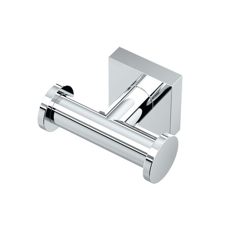 Gatco Glam Too Double Robe Hook, Chrome 5635A