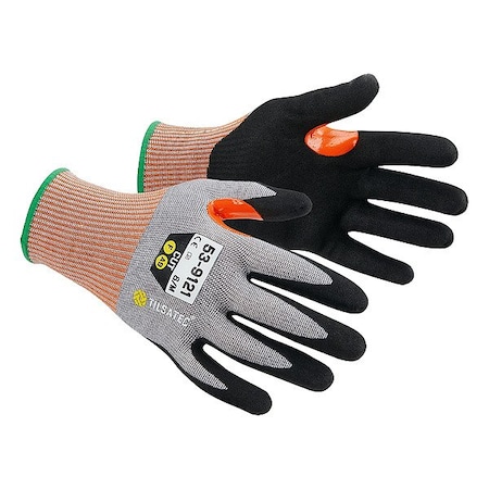 Tilsatec Knit Gloves, Blue, Full Finger, PR 53-9121-07