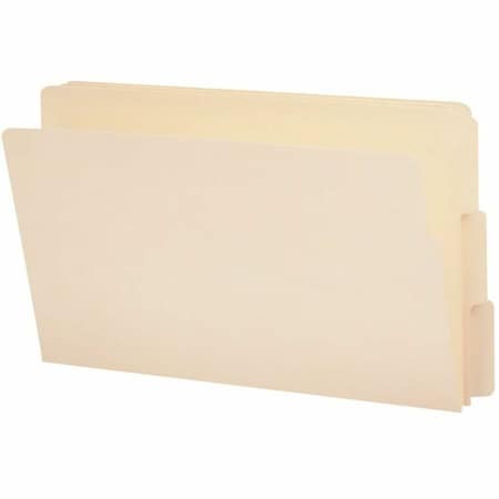 Smead File Folder End Tab, Manila, PK100, Tab Cut: 1/3 27134