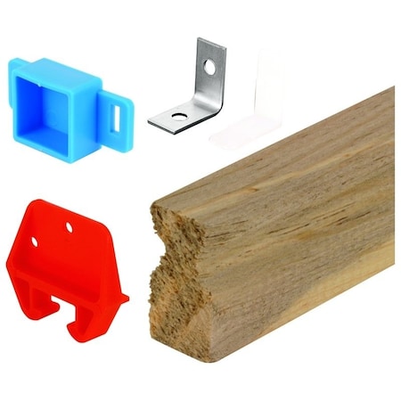 Prime-Line Drawer Track Repair Kit, Steel R7144