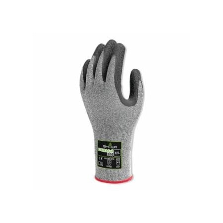 Showa Natural Rubber Latex, Cut Resistant Gloves, Size M, A3 ANSI/ISEA Cut Level, Gray, 12PK 845-346M-07