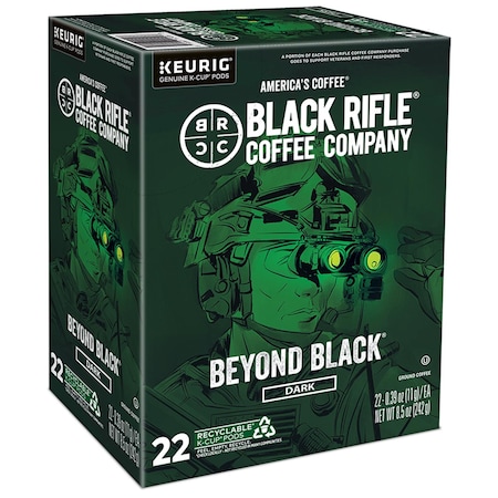 Black Rifle Coffee Co Beyond Black Coffee K-Cups 22 pk 31-178-22C