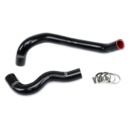 Hps Performance High Temp Reinforced Silicone Radiator Coolant Hose Kit, Black,  57-1438-BLK
