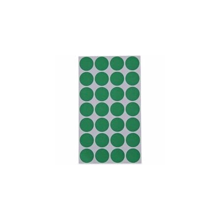 Universal Self-Adhesive Removable Color-Coding Labels, 0.75" dia., Green, 1008PK UNV40115