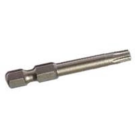 Camo Power Bit, No 15 Drive, Torx Drive, 1/4 in Shank, Hex Shank, 2 in L, HCS 333900