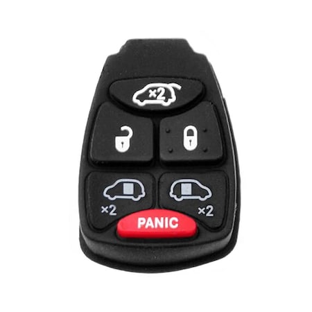 Aks Keys 2004 - 2007 Chrysler Remote Rubber Pad Buttons 6B RP-CHRYS-06