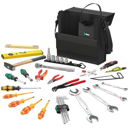 Wera Wera 2go SHK 1 Tool set for plumbing, heating and air conditioning, 36 pieces 5136071001