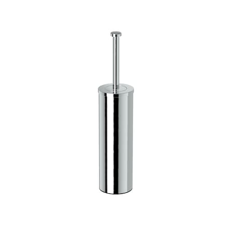 Gatco Latitude II Stainless Steel Toilet Brush Holder, Chrome 1481