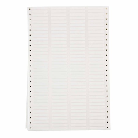 Brady DATAB Coated Cloth Labels with Permanent Adhesive, Pack of 10000 Labels, 10000PK DAT-29-502-10