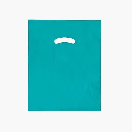 Nashville Wraps Teal Super Gloss 12x15 Plastic Bags, 1.25 mil, 1000PK SG1TE