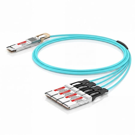 Accortec 400G QSFP28-DD TO 4X100G QSFP28 ACTIVE OPTICAL CABLE QDD-4X100G-AOC5M-ACC