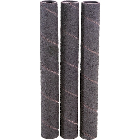 Grizzly 5/8" Dia. x 5-1/2" A/O Hard Sanding Sleeve, 60 Grit, 3PK H6664