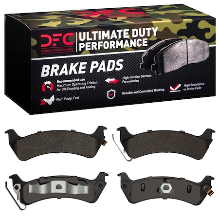 Dfc Ultimate Duty, Disc Brake Pad Set,  1400-0666-00