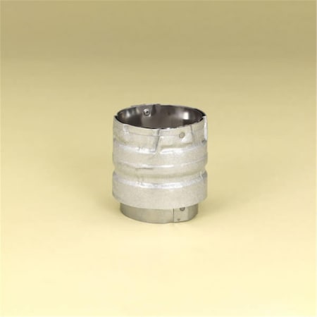 House M &amp; G Duravent 3PVP-AD 3 Inch Pelletvent Pro Appliance Adaptor Galvalume HO2548041