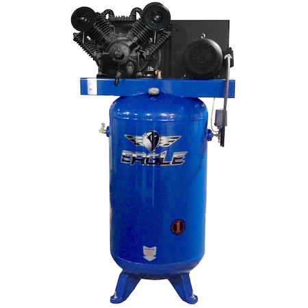 Eagle 80 Gallon Stationary Air Compressor 7380V2-CS4-V4
