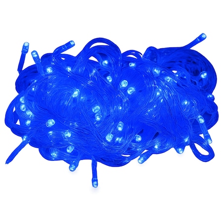 Elegani 100 LED String Lights-Clear Flexible Wire, Indoor Outdoor Waterproof Decorative Lights, Connectable PH-100LD-FLX