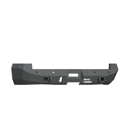 Road Armor 2010-17 RAM HD REAR WINCH BUMPER WITH SENSOR HOLES, SATIN BLACK 412S0B