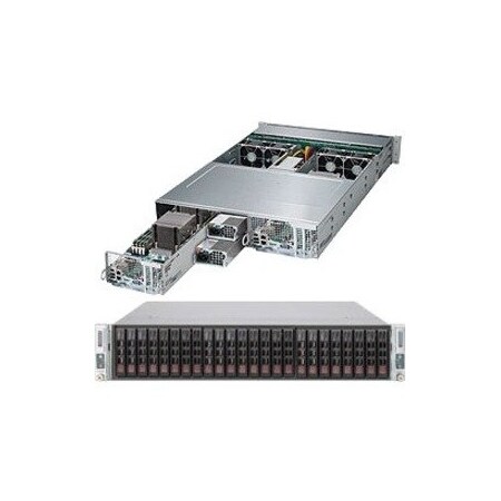 Supermicro SY-228TDNC SuperServer Two Node Dual LGA2011 1600W 2U RackmountServer SYS-2028TP-DNCR