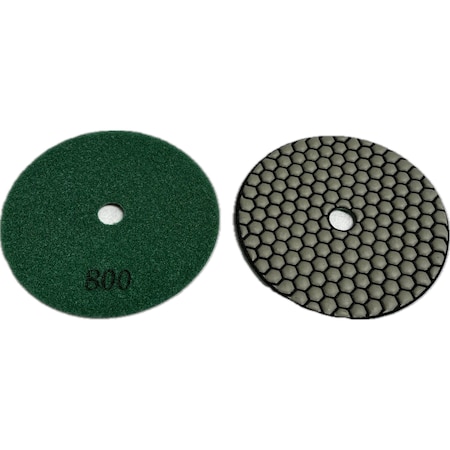 Vantage Product Honey Comb Dry Polishing Pad, Concrete Finishing, 5'' R-FB5HC0800