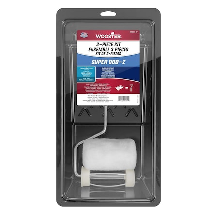 Wooster 4" Super Doo-Z Trimmer Roller Kit, PK 3 RR394