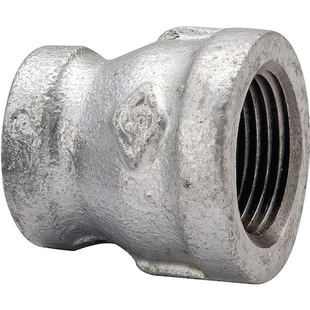 Prosource Exclusively Orgill Reducing Pipe Coupling, 112 x 1 in, Threaded, Malleable Steel, SCH 40 Schedule 24-11/2X1G