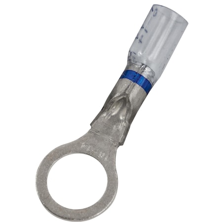 Auveco Crystal Clear Seal Ring Terminals - 16-14 Awg 3/8in Stud, 15PK 22961